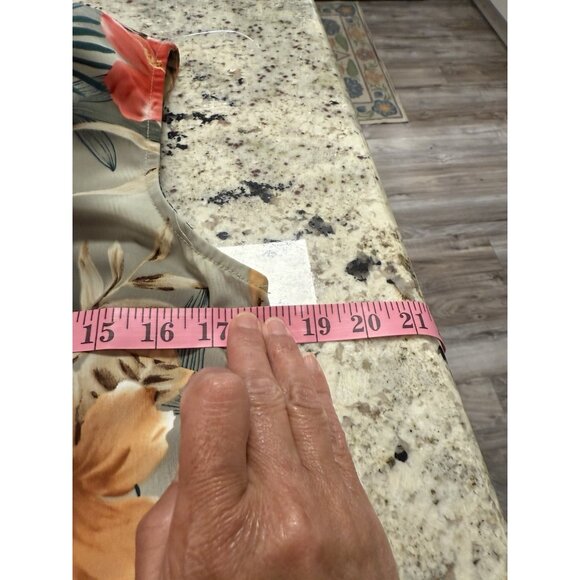 VTG Connected Petites Hawaiian Sleeveless Dress  Euro  Resort Beach 8p Read Y2K - Picture 6 of 9